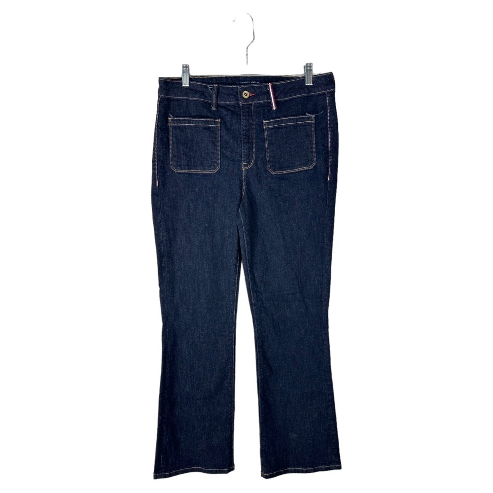 Tommy Hilfiger Raleigh Bootcut Jeans Dark Wash SZ 12